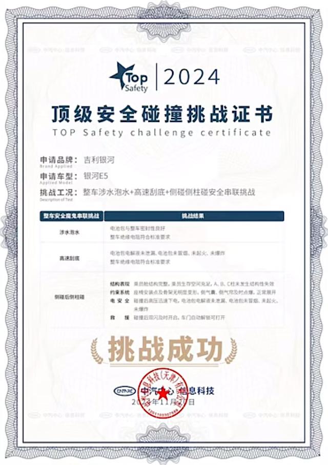 央視認證!銀河安全為何備受關注?吉利的測試對車真的太狠了!-有駕 央視認證!銀河安全為何備受關注?吉利的測試對車真的太狠了!-有駕