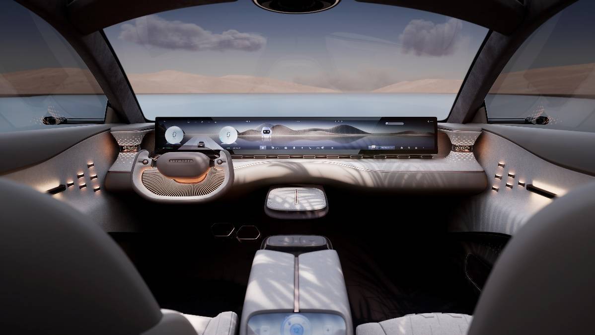 智能座艙下,健康與AI并行的創維汽車