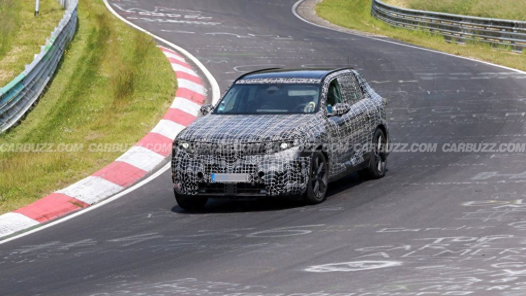 寶馬X5 M60e插混原型車紐北測試:Neue Klasse風格、483馬力