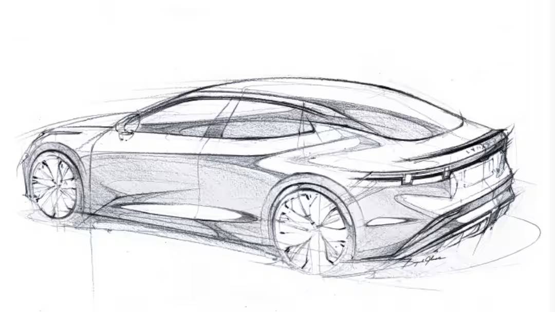 領克07 EM-P/領克08 EM-P激光雷達版設計草圖曝光