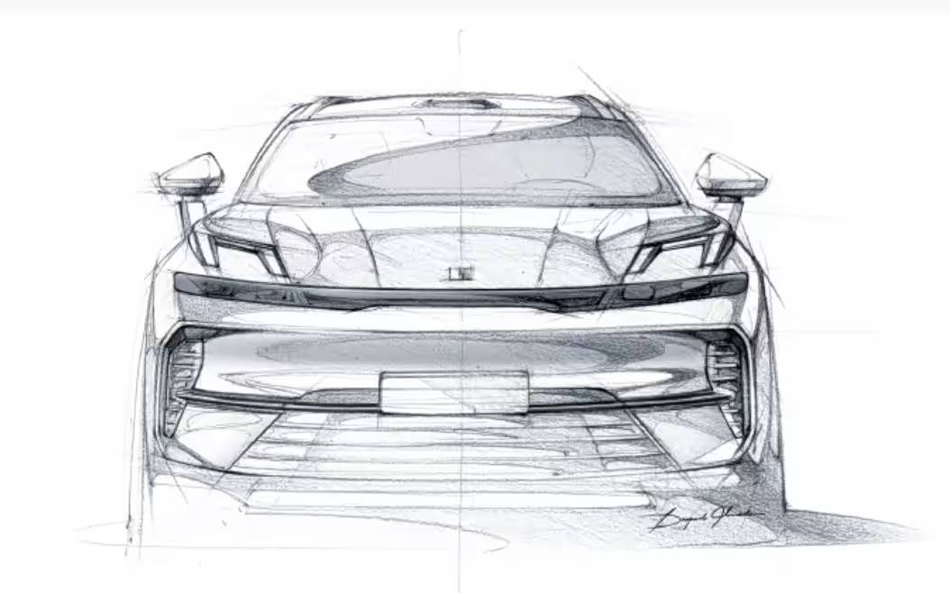 領克07 EM-P/領克08 EM-P激光雷達版設計草圖曝光