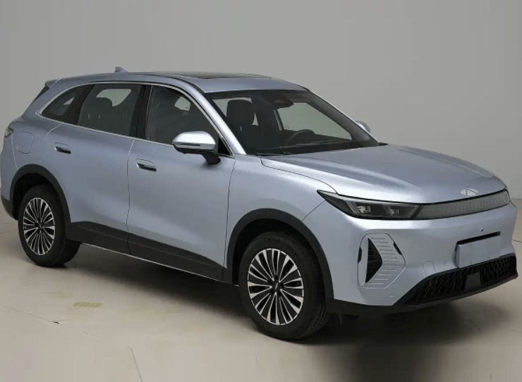 奇瑞風云 T8L 內(nèi)飾諜照曝光!內(nèi)置豎向中控大屏