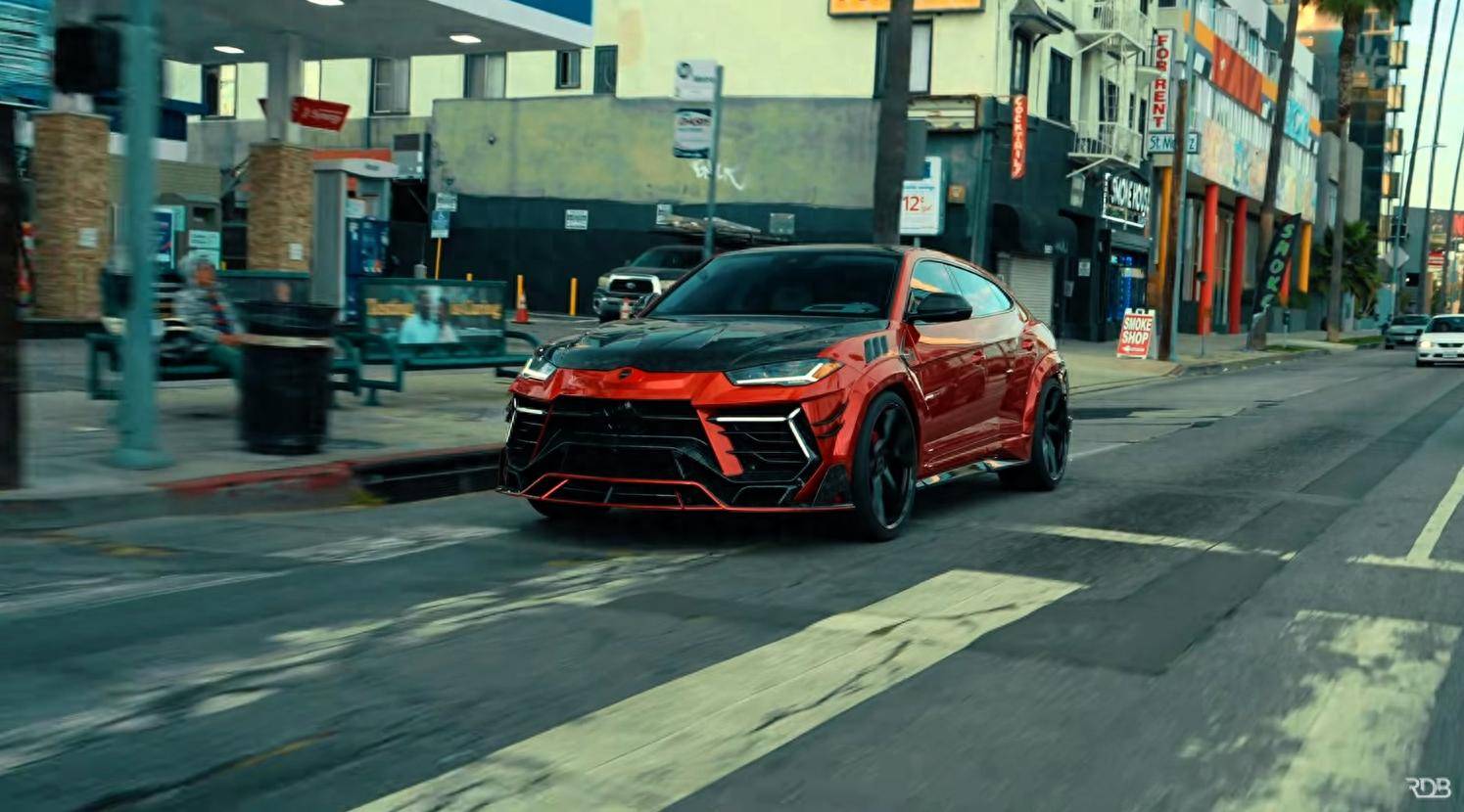 MANSORY寬體套件上身 這款紅色蘭博基尼Urus你是否喜歡?