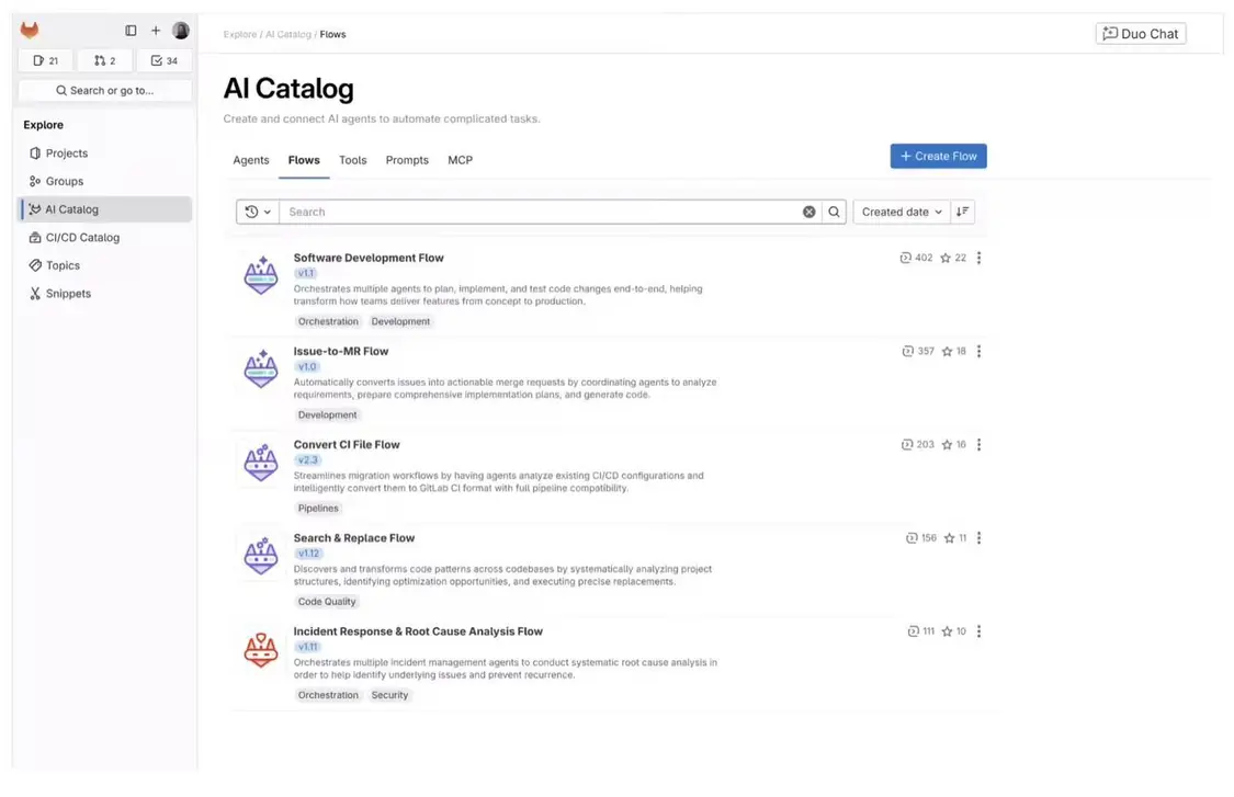 利用AI Agent充當傳統軟件開發團隊角色,GitLab Duo平臺開啟公測 利用AI Agent充當傳統軟件開發團隊角色,GitLab Duo平臺開啟公測