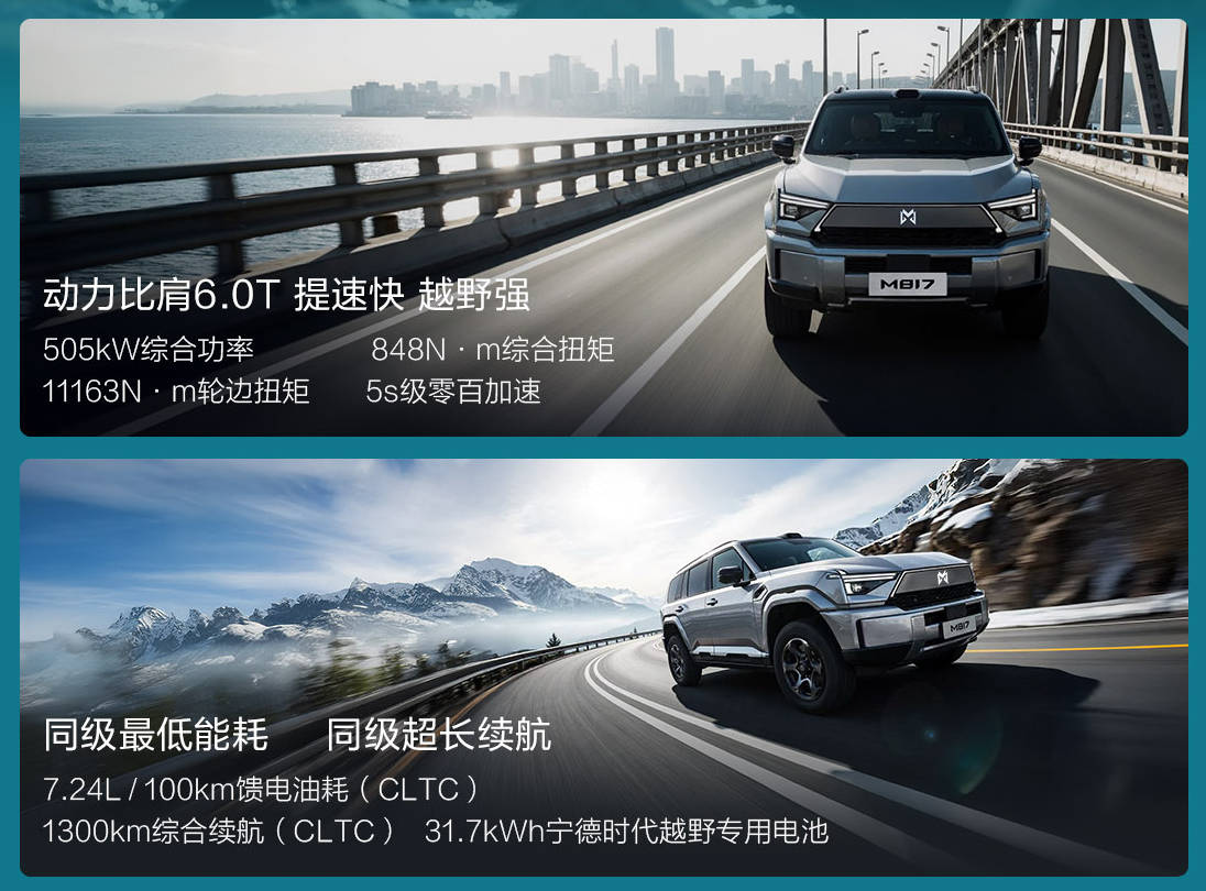 “技”多不壓身 猛士M817:要做智能車里最硬派/越野車里最智能!